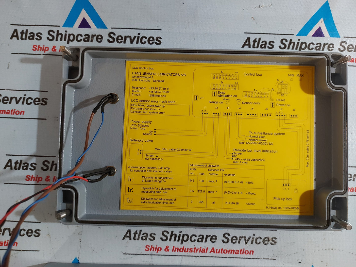 HJ LUBRICATOR 101641 PANEL