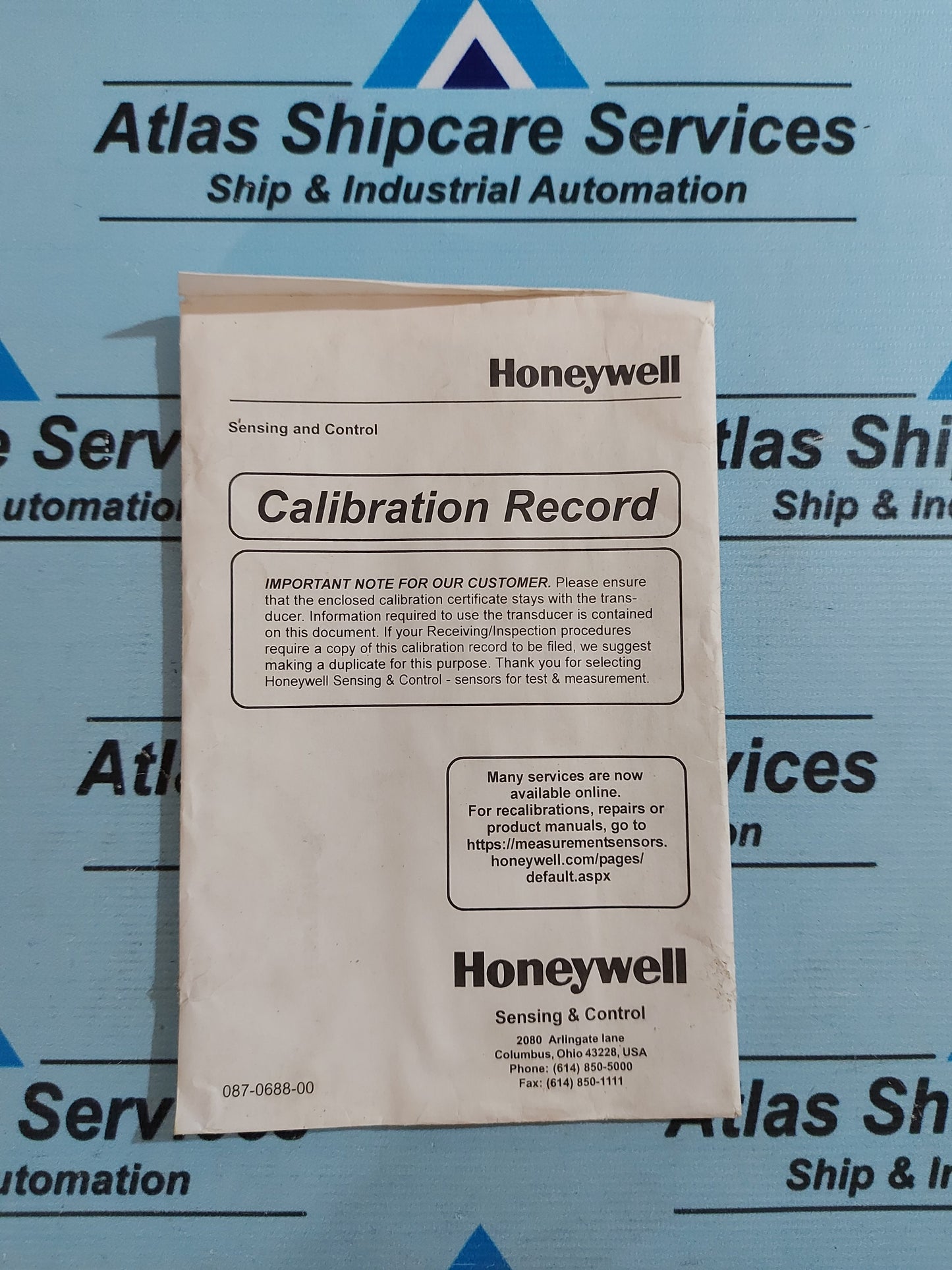 HONEYWELL 3173-2K SENSING AND CONTROL 2000 lbs