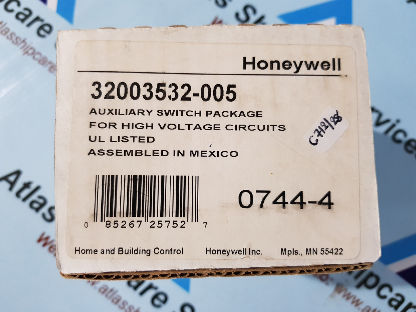HONEYWELL 32003532-005 AUXILIARY SWITCH PACKAGE FOR HIGH VOLTAGE CIRCUIT