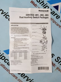 HONEYWELL 32003532-005 AUXILIARY SWITCH PACKAGE FOR HIGH VOLTAGE CIRCUIT