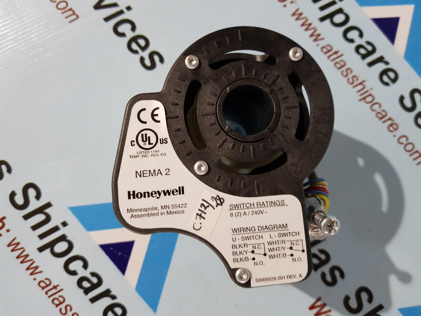 HONEYWELL 32003532-005 AUXILIARY SWITCH PACKAGE FOR HIGH VOLTAGE CIRCUIT