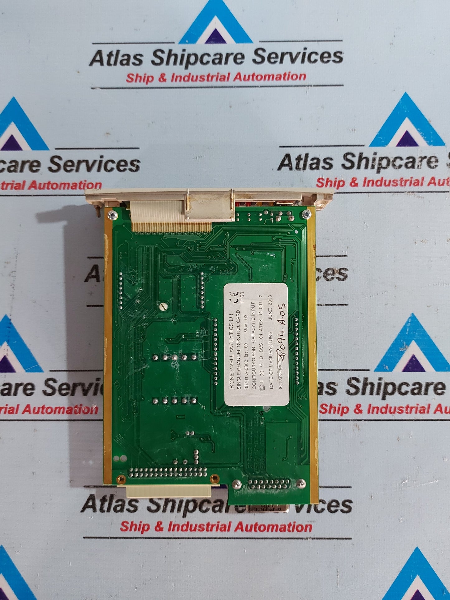 HONEYWELL ANALYSTICS 05701-A-0302 ISS.09 SINGLE CHANNEL CONTROL CARD