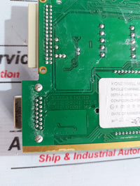 HONEYWELL ANALYSTICS 05701-A-0302 ISS.09 SINGLE CHANNEL CONTROL CARD