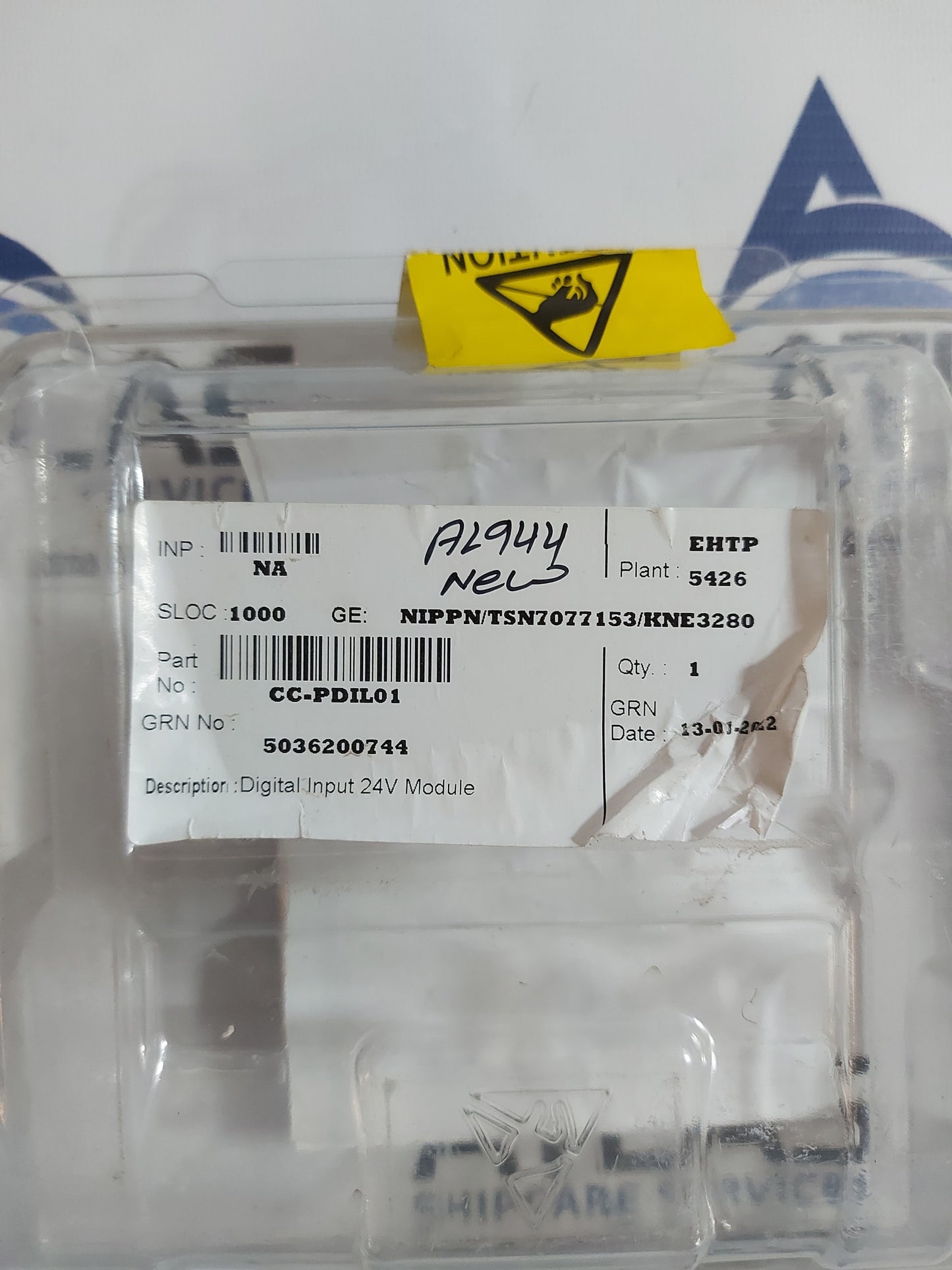 HONEYWELL CC-PDIL01 DIGITAL INPUT 24V MODULE