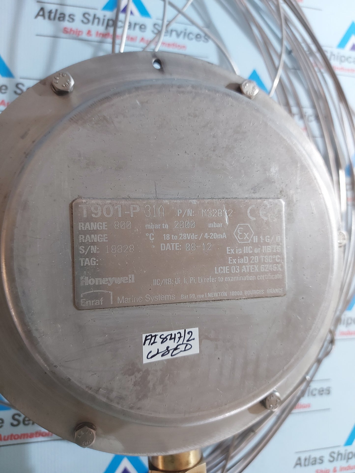 HONEYWELL ENRAF T901-P 31A TEMPERATURE & PRESSURE TRANSMITTER