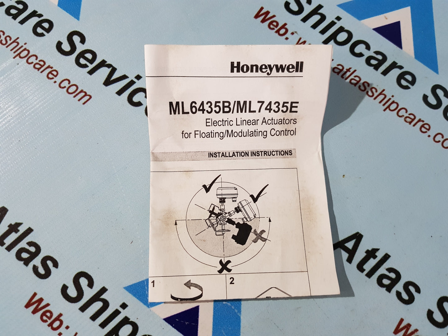 HONEYWELL ML7435E1004 ELECTRIC LINEAR ACTUATORS CONTROL