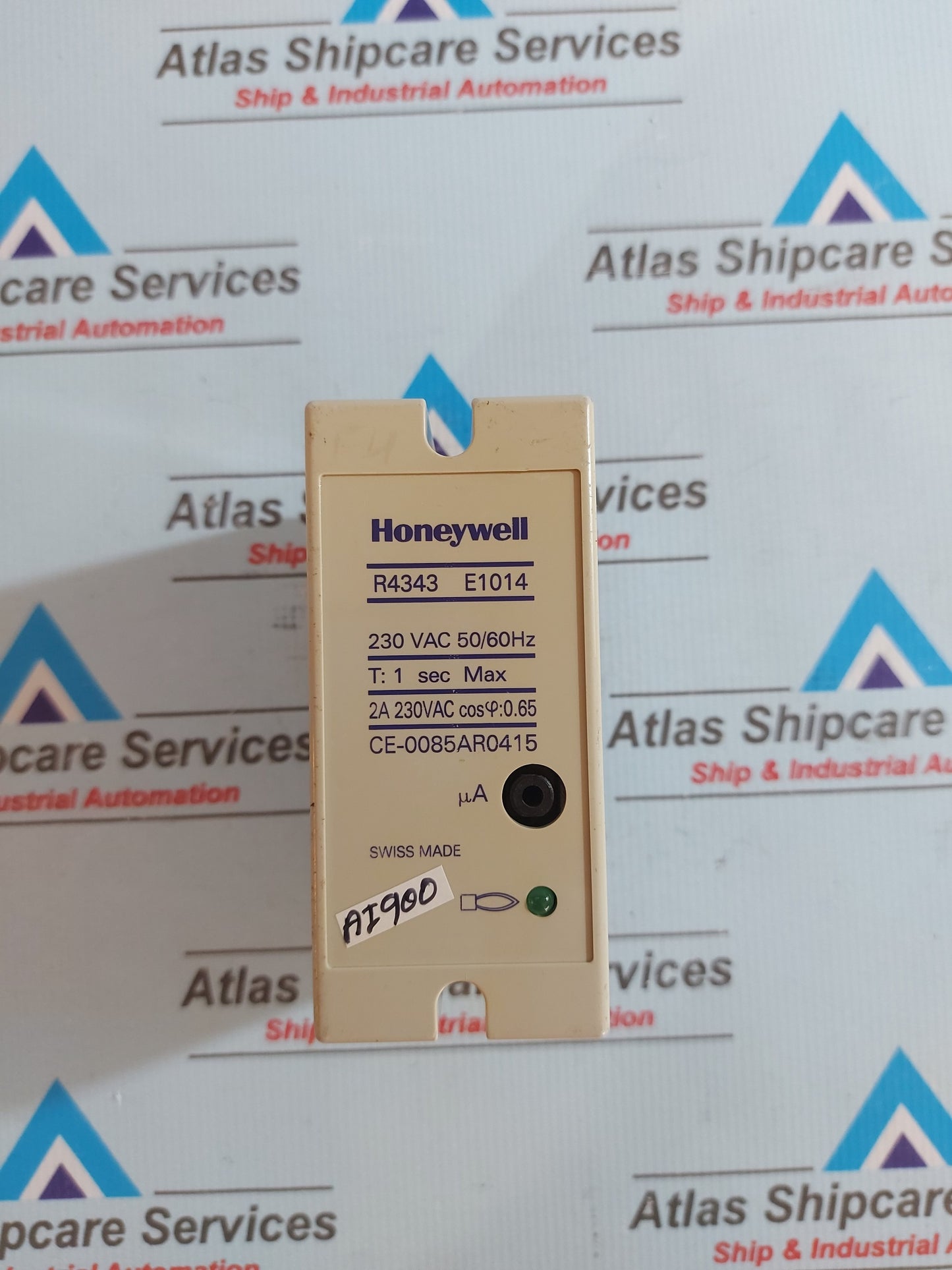 HONEYWELL R4343 E1014 FLAME DETECTOR RELAY