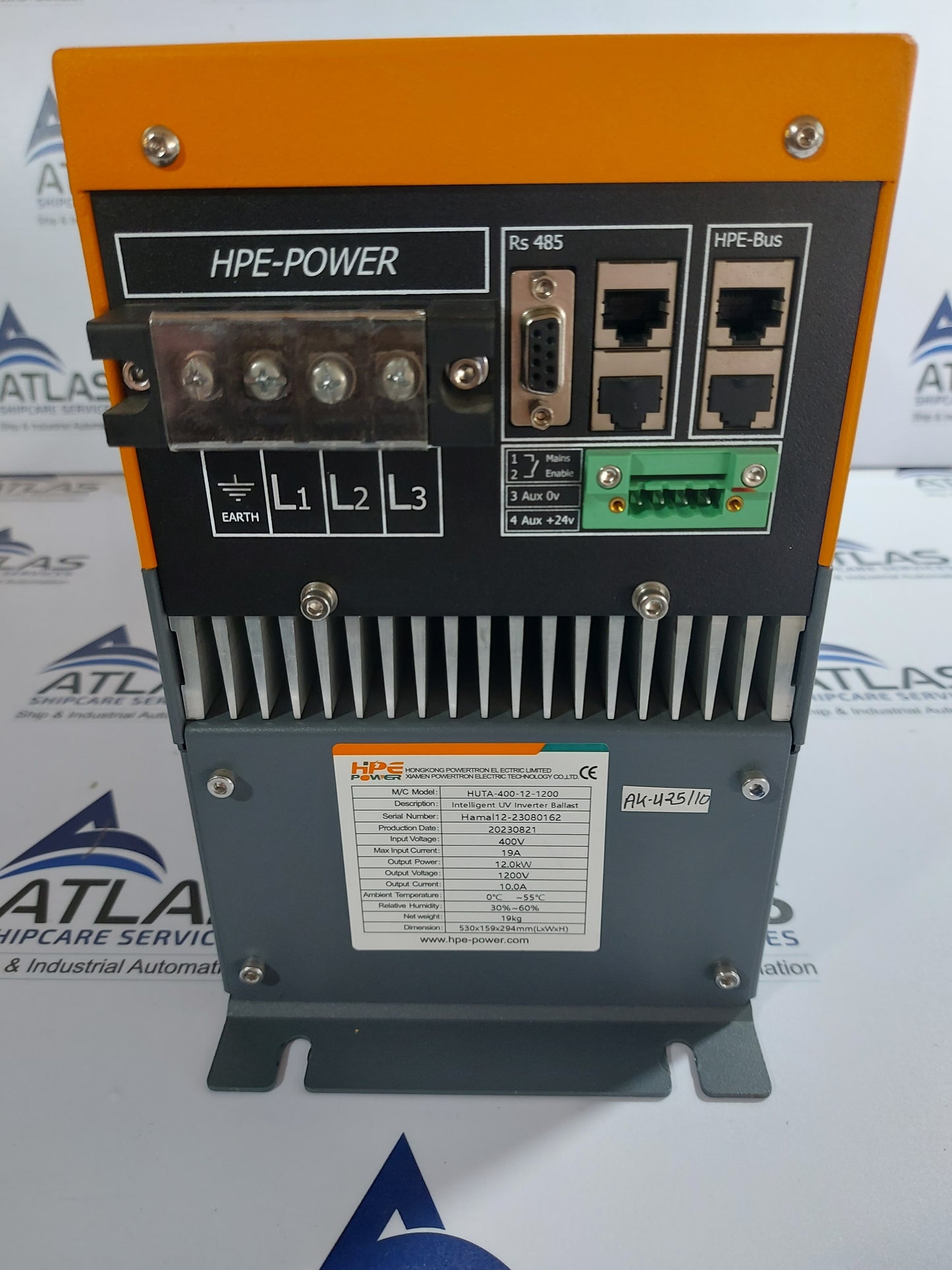 HPE-POWER XIAMEN POWERTRON HUTA-400-12-1200 INTELLIGENT UV INVERTER BALLAST