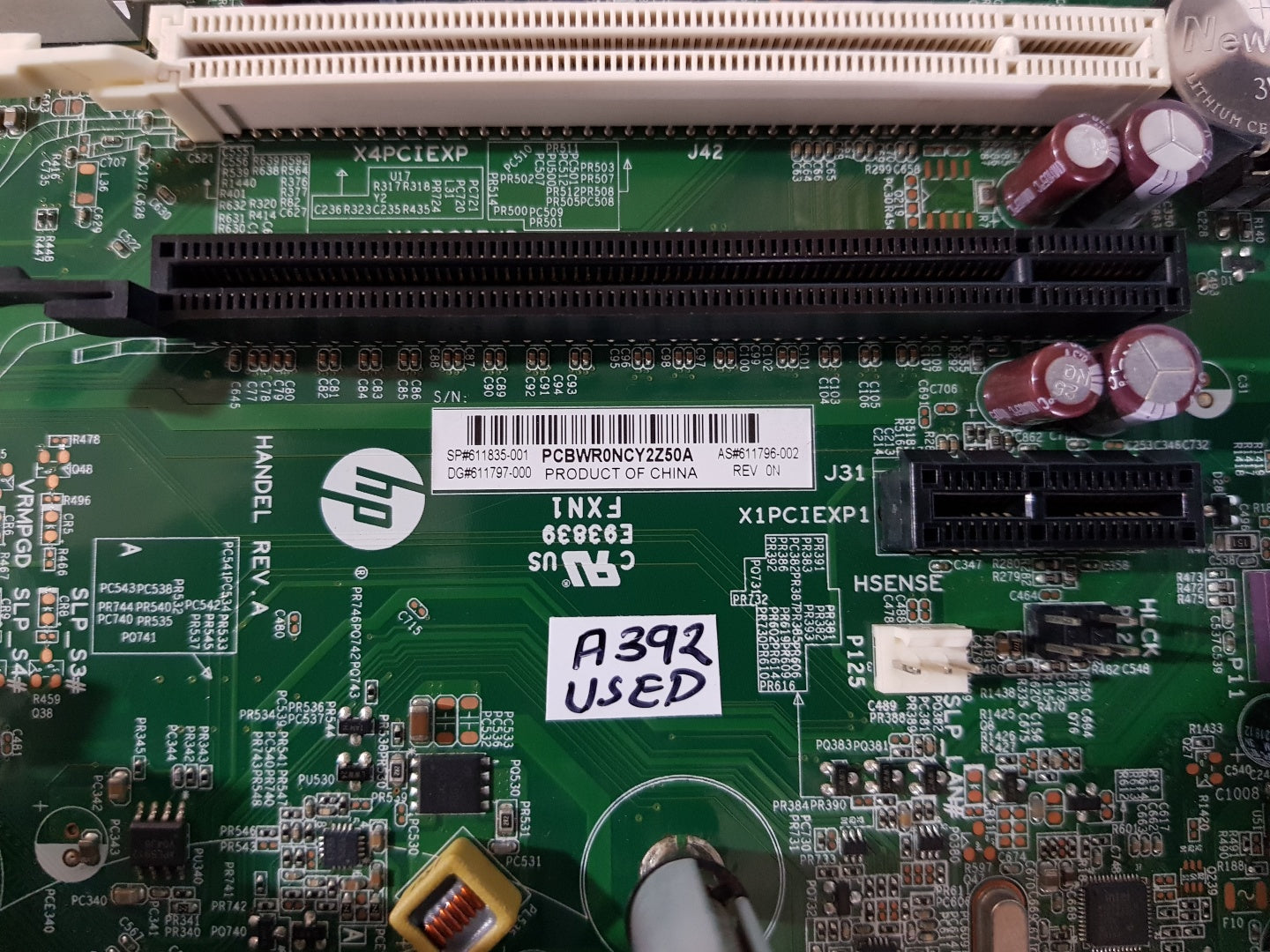 HP Motherboard for Compaq Elite 8200 CMT for Desktop