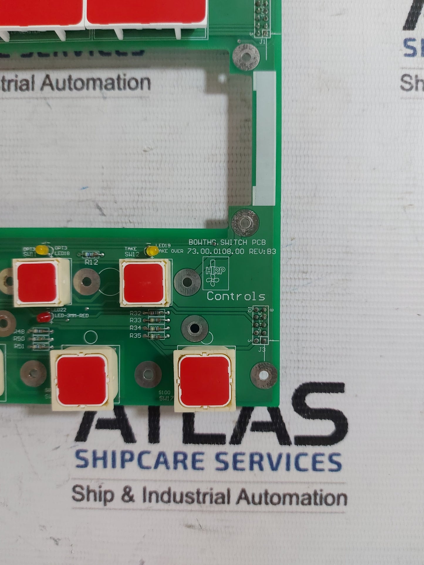 HRP 73.00.0108.00 BOW THRUSTERS PCB BOARD REV : B3