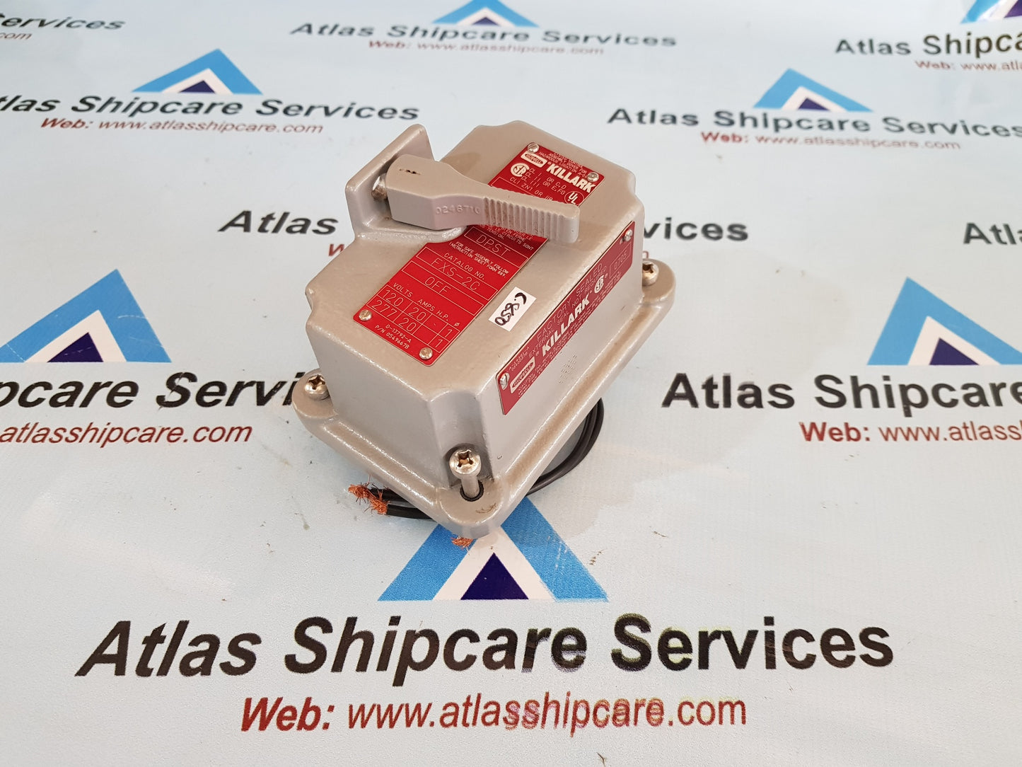 HUBBELL KILLARK FXS-2C TUMBLER SWITCH