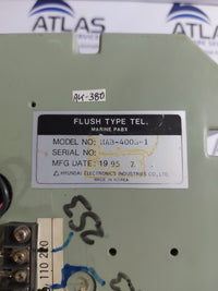 HYUNDAI HAB-400B-1 FLUSH TYPE TELEPHONE