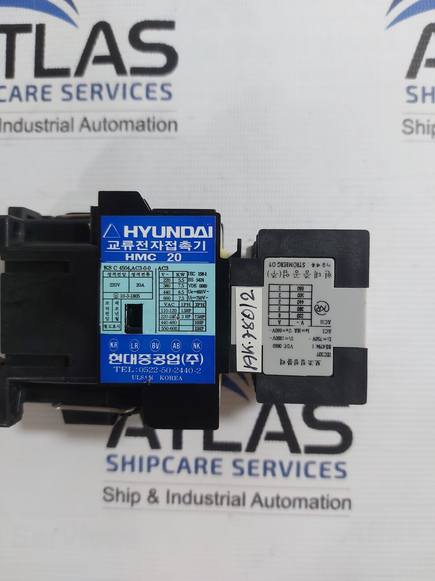 HYUNDAI HAB22 AUXILIARY CONTACT BLOCK