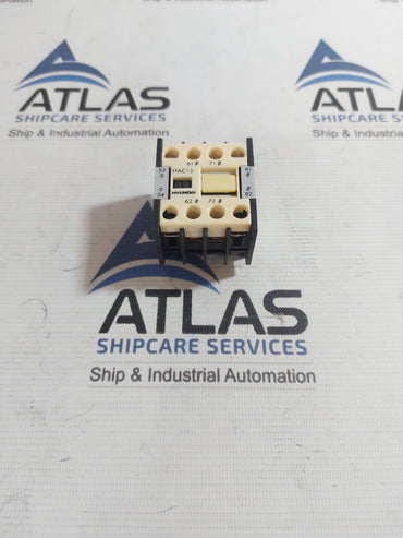 HYUNDAI HAC13 AUXILIARY CONTACT BLOCK 16A