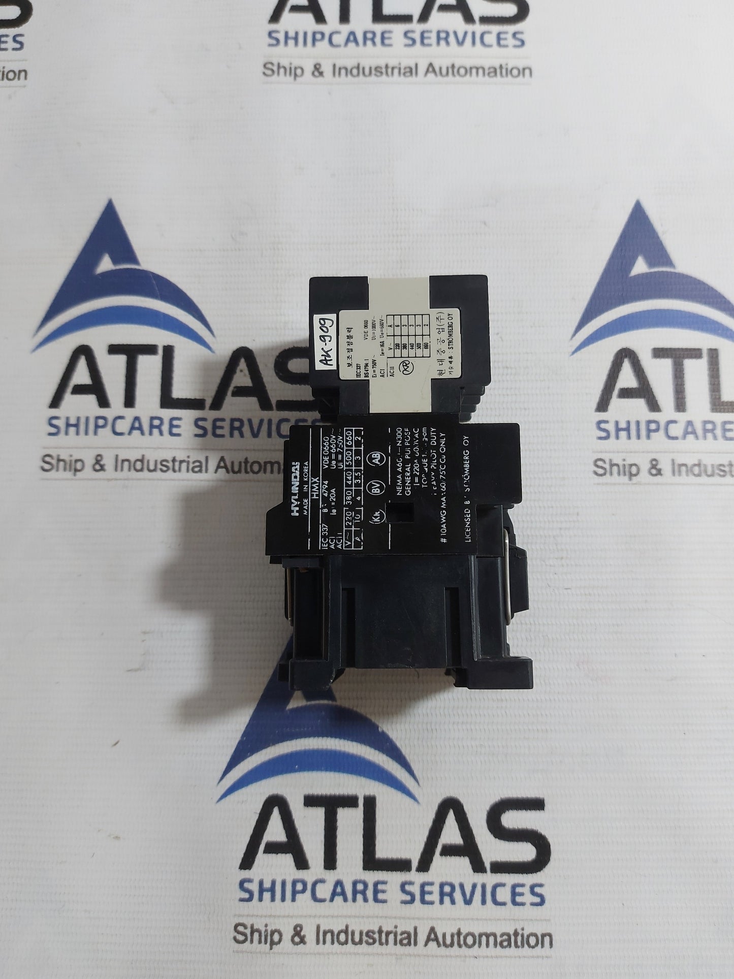 HYUNDAI HAC 40 AUXILIARY CONTACT BLOCK 16A 660V~