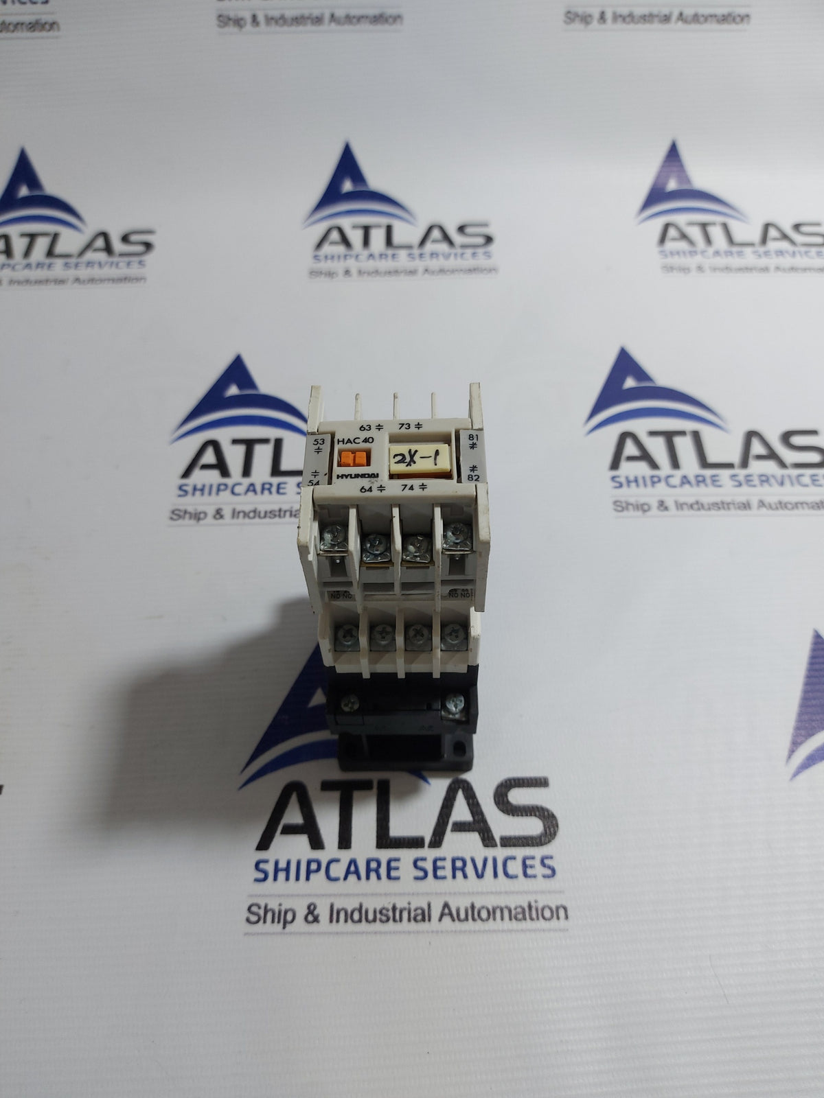 HYUNDAI HAC 40 AUXILIARY CONTACT BLOCK WITH HGR 16A 660V~