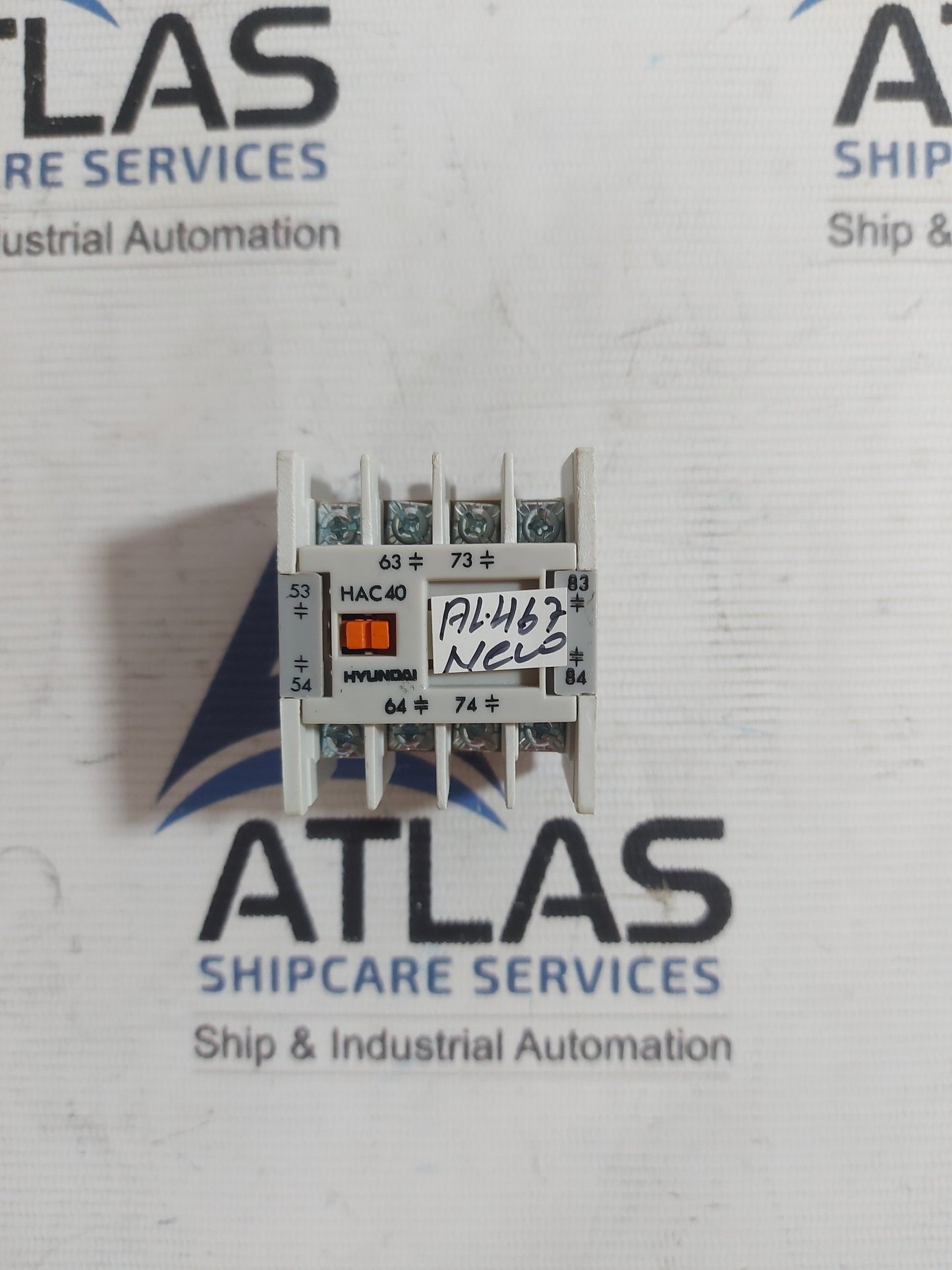 HYUNDAI HAC 40 AUXILIARY CONTACT BLOCK