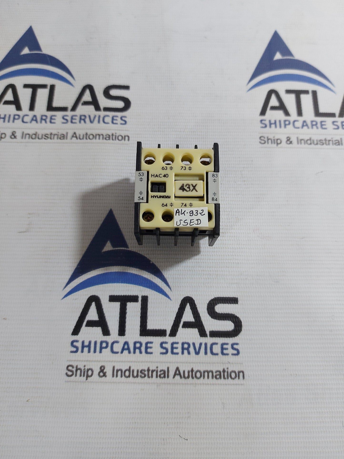 HYUNDAI HAC40 AUXILIARY CONTACT BLOCK 16A 660V~