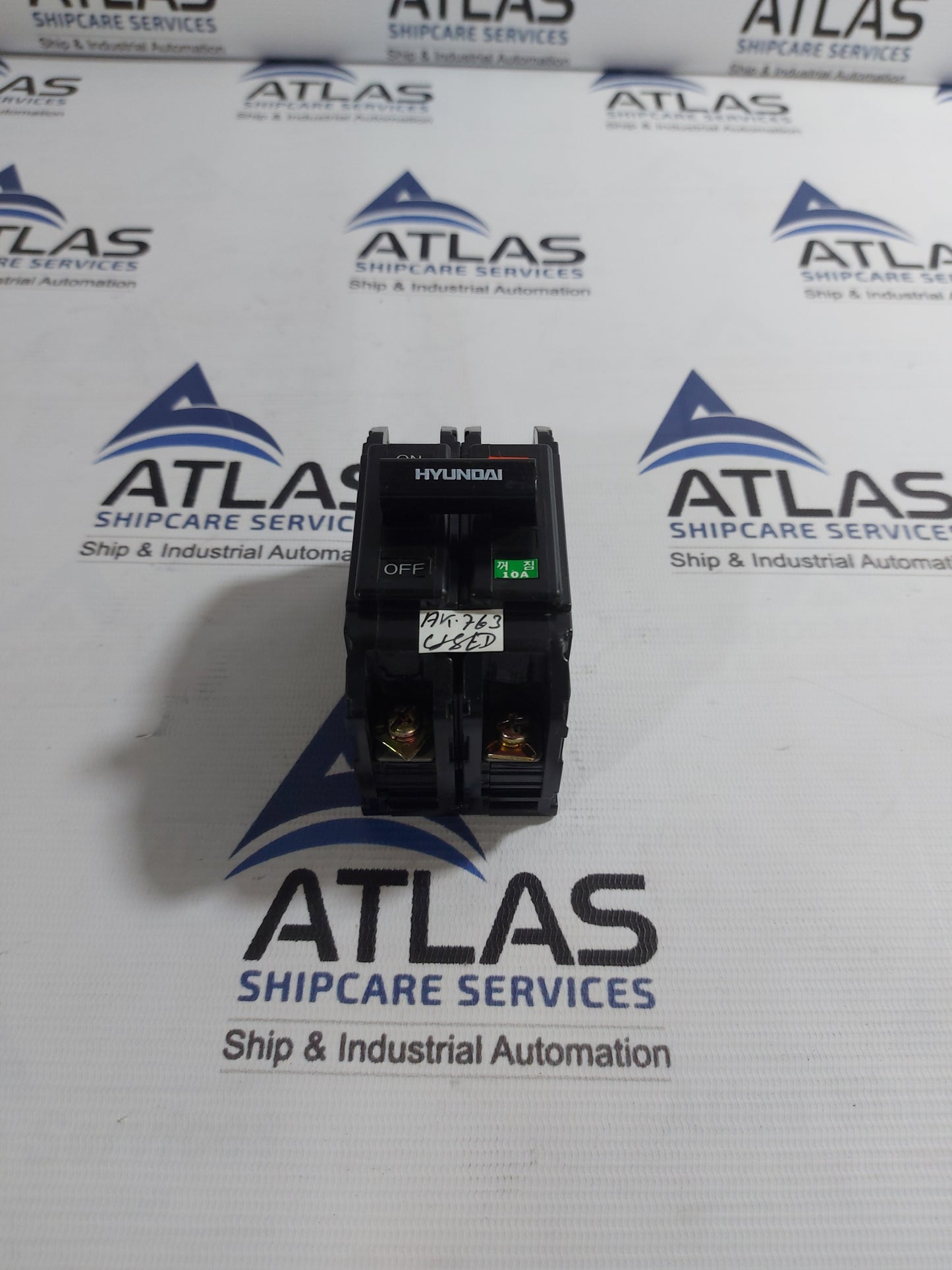 HYUNDAI HBD-52 MOLDED CASE CIRCUIT BREAKER 2 POLE 10A