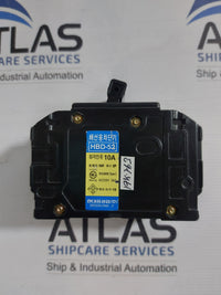 HYUNDAI HBD-52 MOLDED CASE CIRCUIT BREAKER 2 POLE 10A