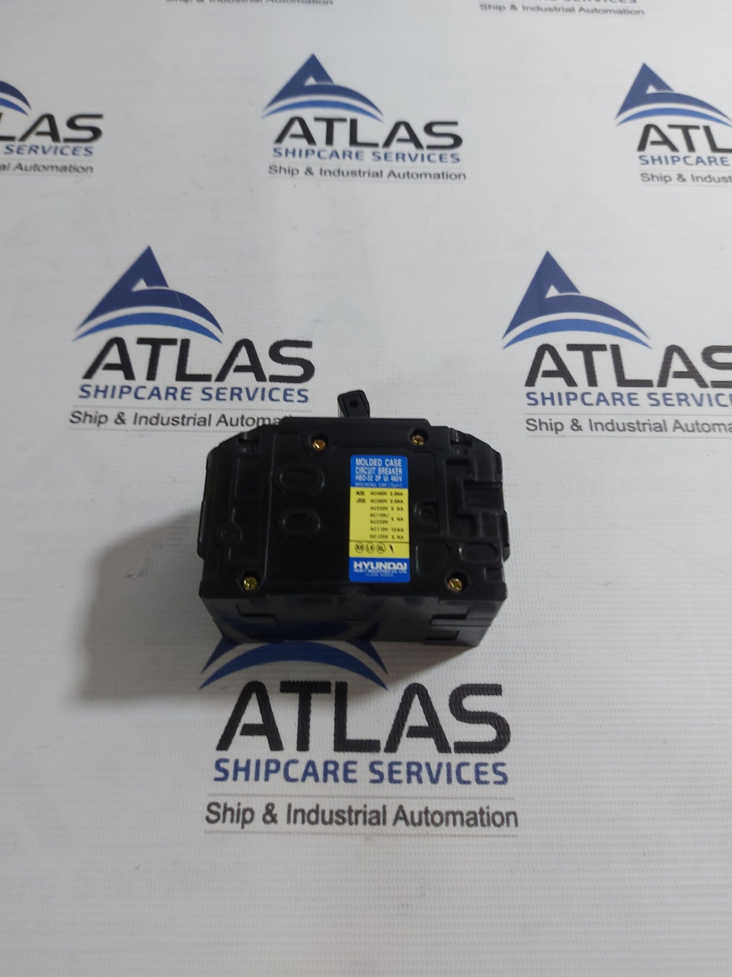 HYUNDAI HBD-52 MOLDED CASE CIRCUIT BREAKER 2 POLE 10A