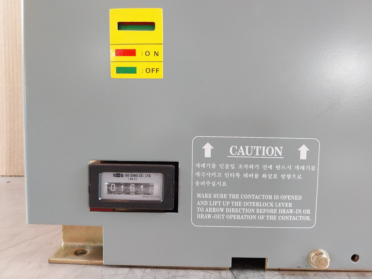 HYUNDAI HCA-34CF VACUUM CONTACTOR 400AMP