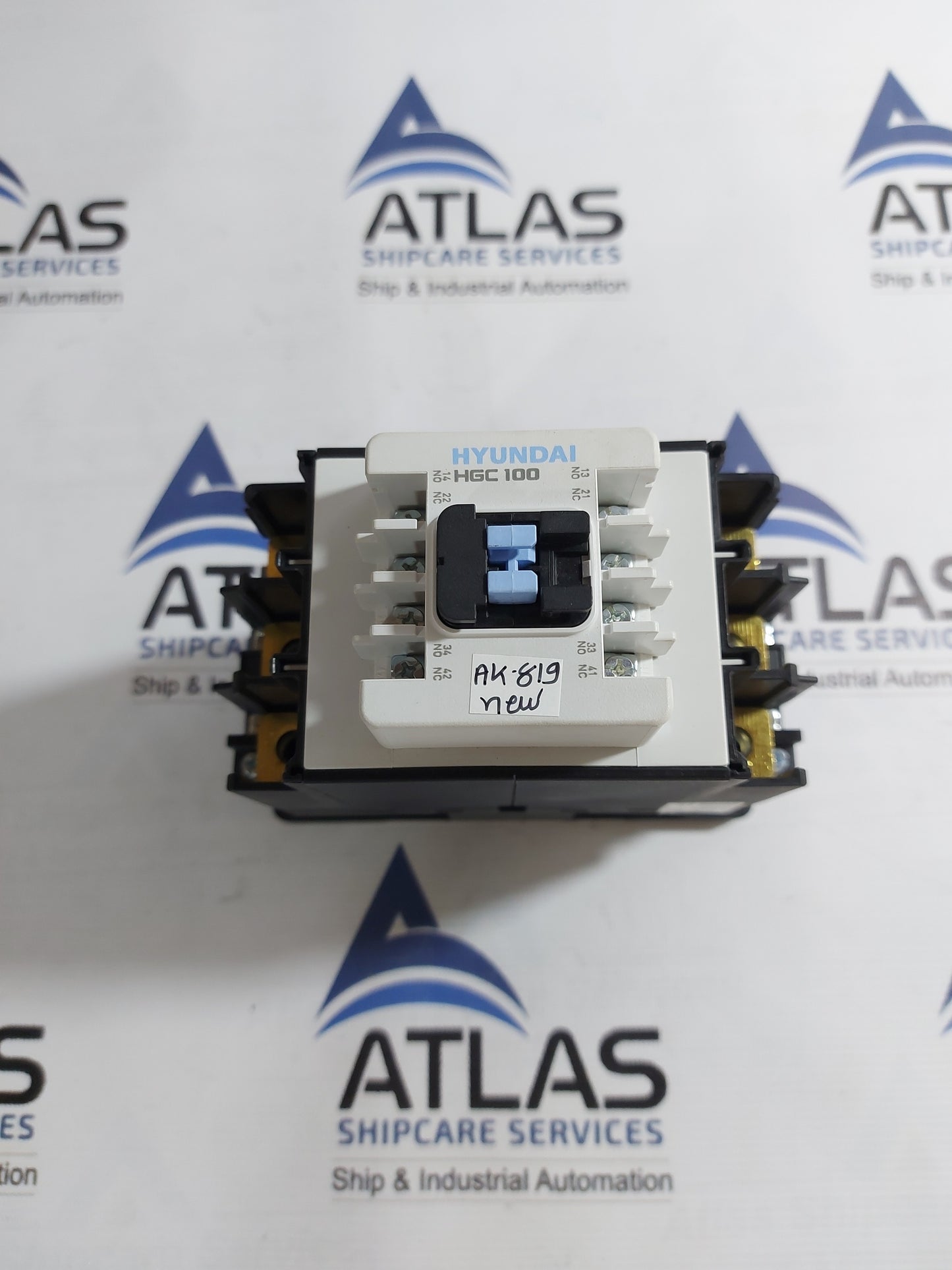 HYUNDAI HGC 100 MAGNETIC CONTACTOR 145A 220V 60Hz