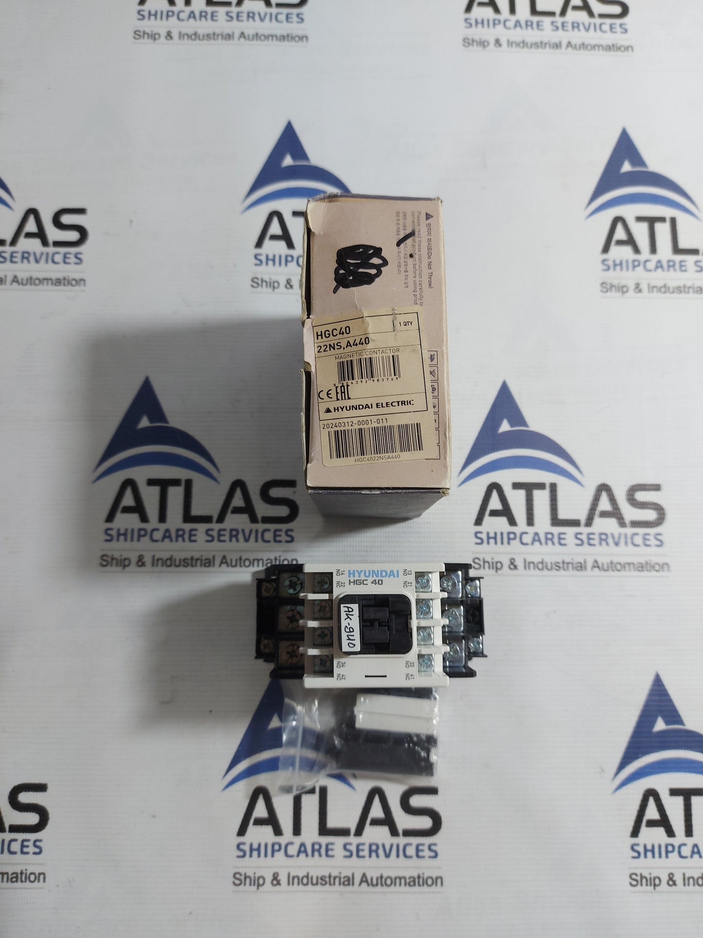 HYUNDAI HGC 40 MAGNETIC CONTACTOR 400-440V 60A