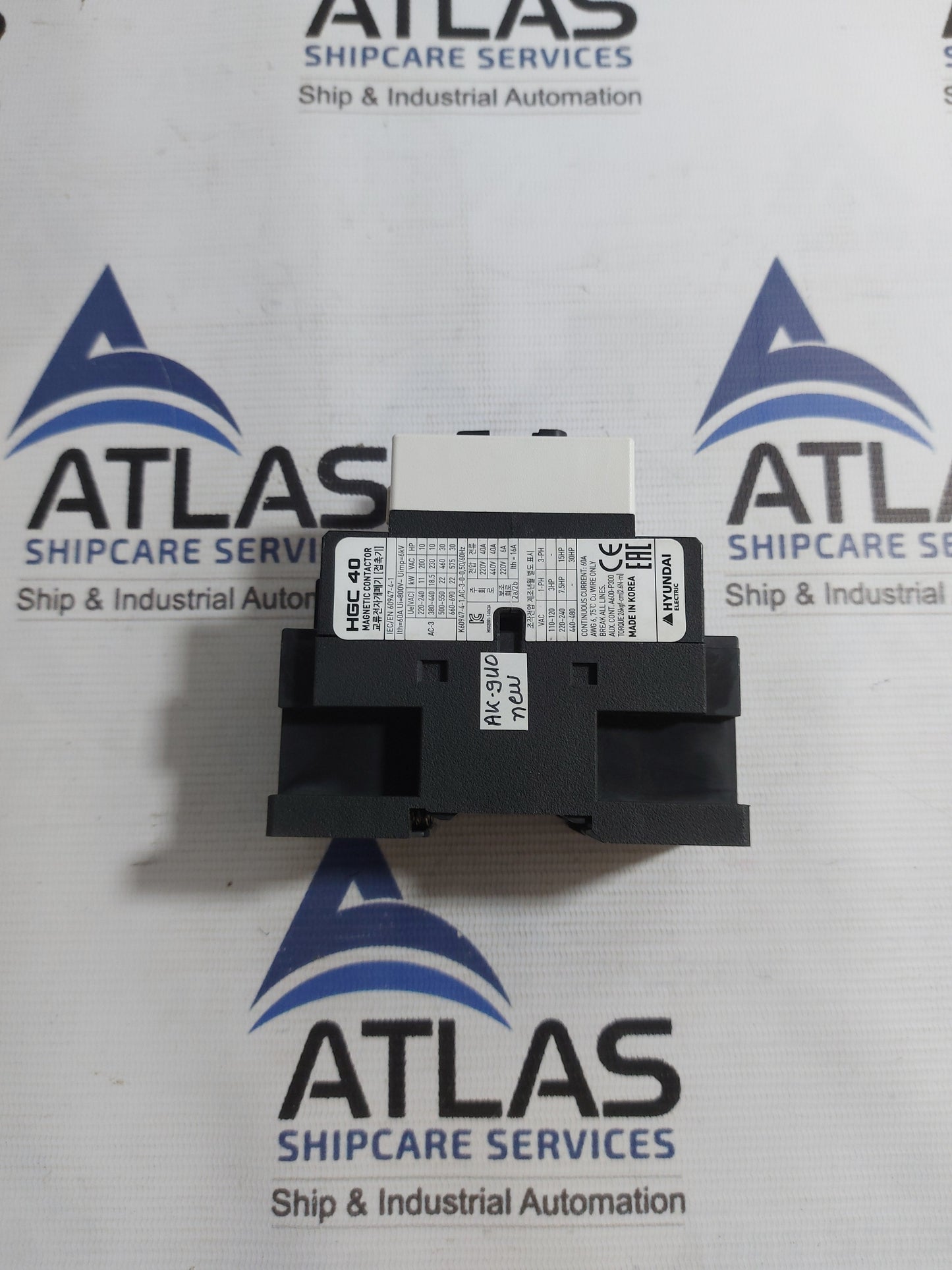 HYUNDAI HGC 40 MAGNETIC CONTACTOR 400-440V 60A