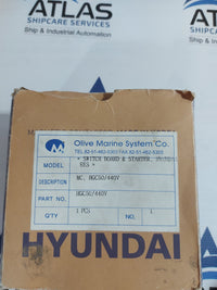 HYUNDAI HGC 50 MAGNETIC CONTACTOR 70A 440V 60Hz