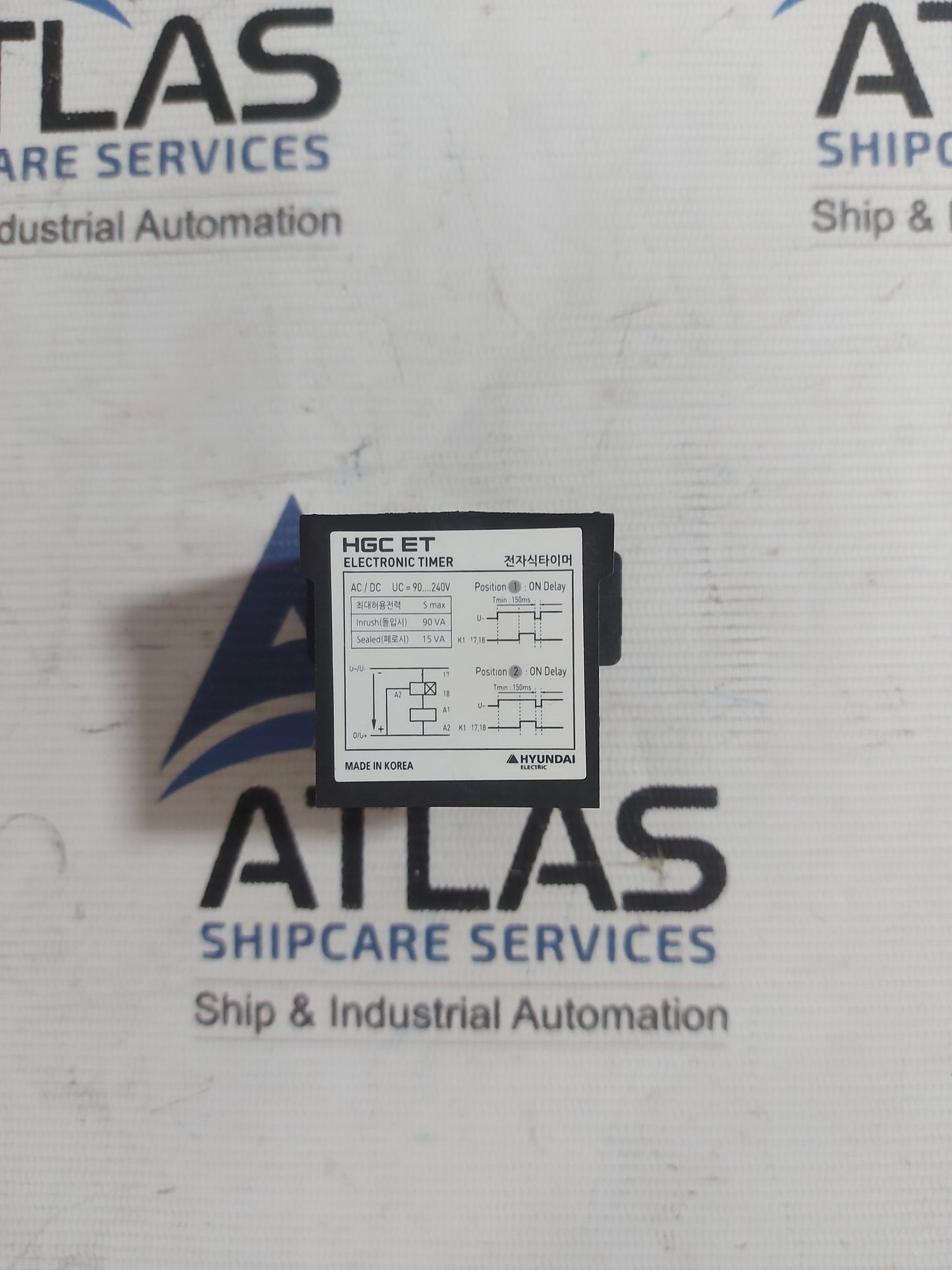 HYUNDAI HGC ET ELECTRONIC TIMER 90...240V