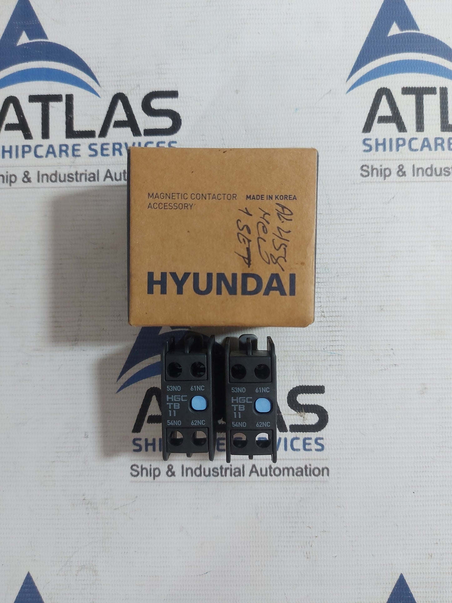 HYUNDAI HGC TB 11 AUXILIARY CONTACT BLOCK