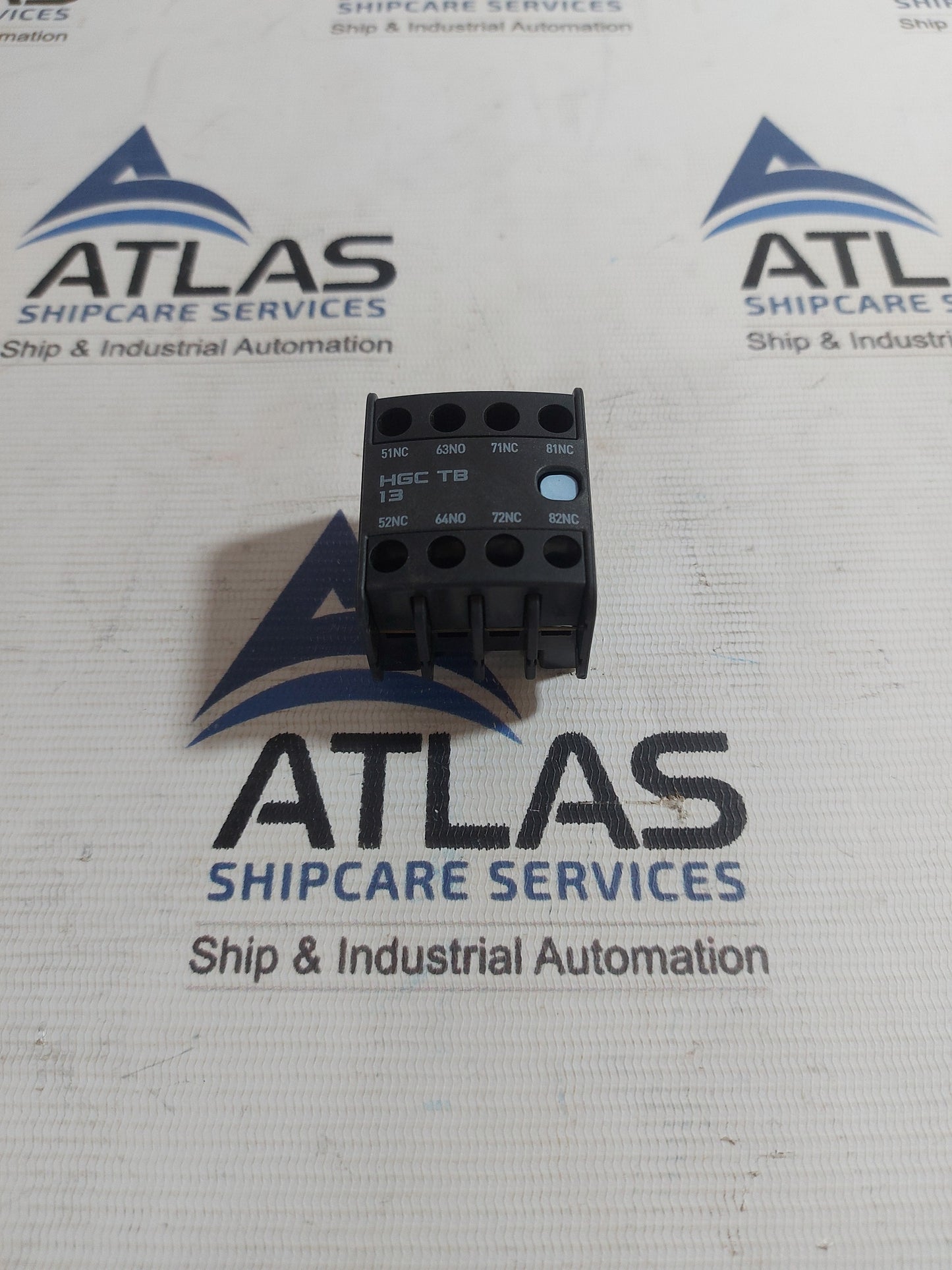 HYUNDAI HGC TB 13 AUXILIARY CONTACT BLOCK