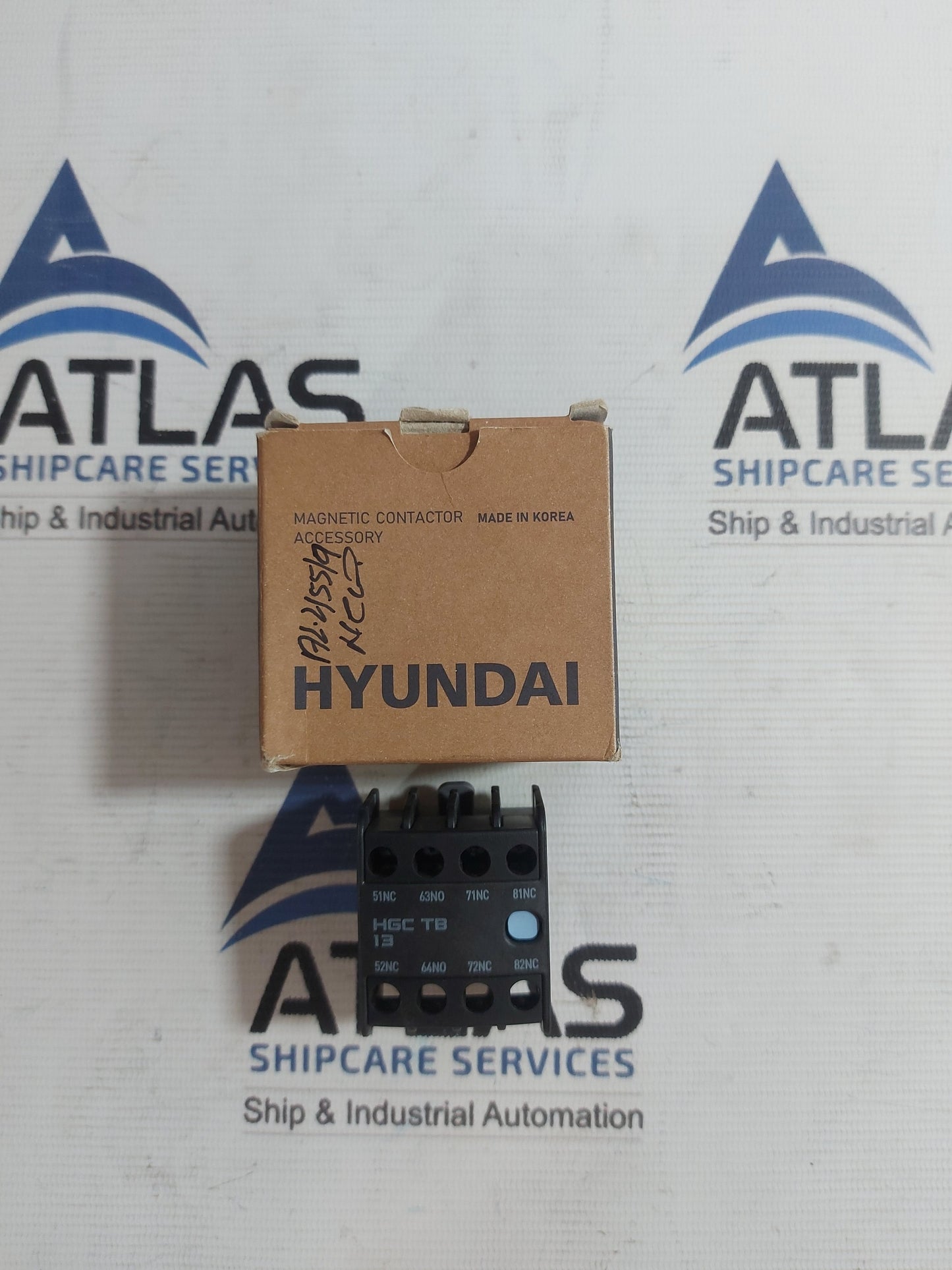 HYUNDAI HGC TB 13 AUXILIARY CONTACT BLOCK