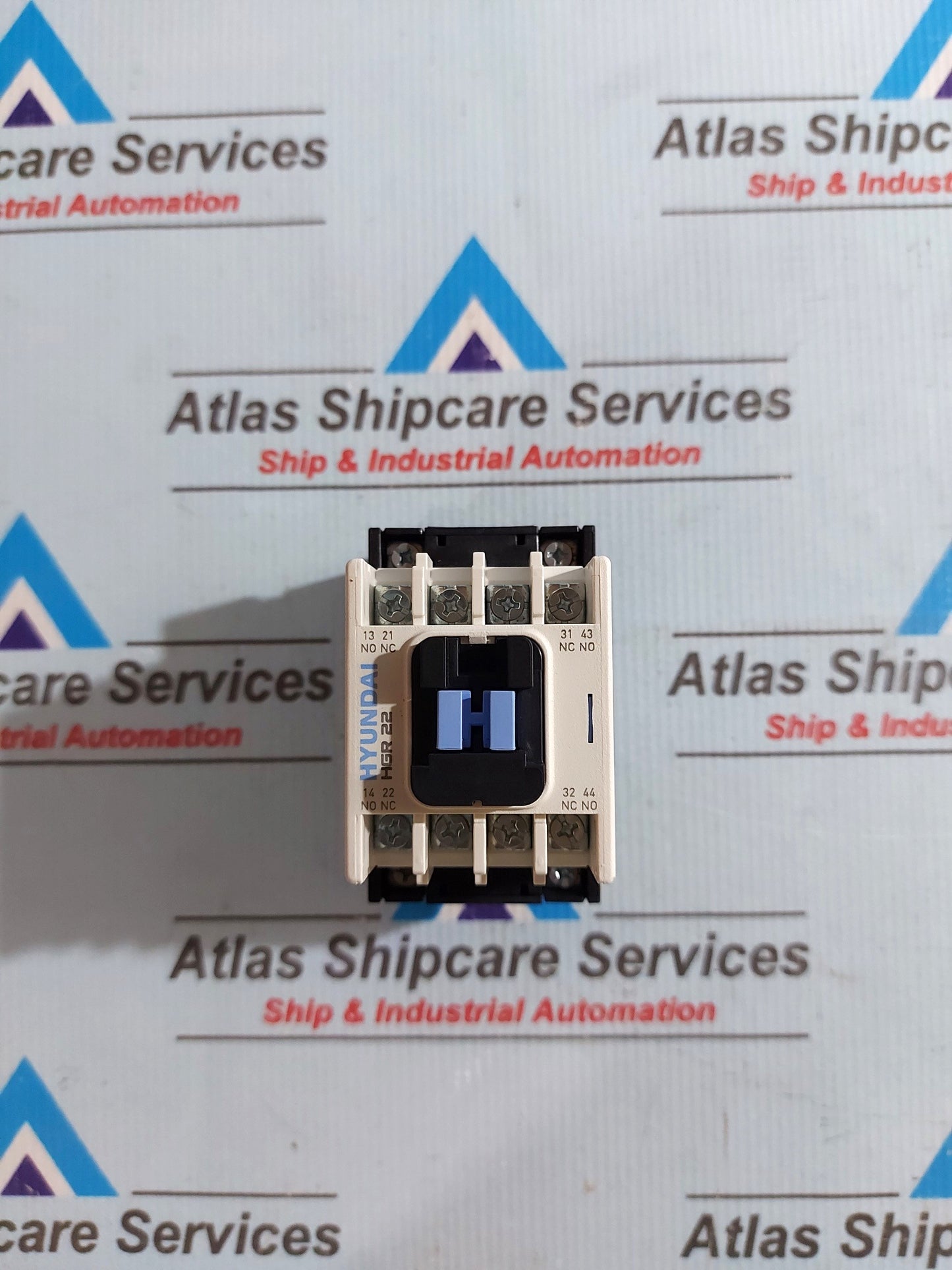 HYUNDAI HGR 22 AUXILIARY RELAY 16A 440V