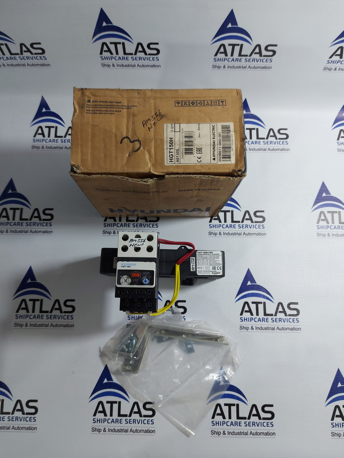 HYUNDAI HGT150H130 THERMAL OVERLOAD RELAY HGT18H CLASS 10A