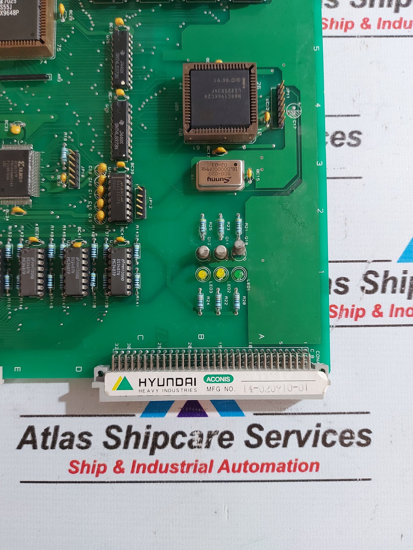 HYUNDAI HHI SIO 000630 VER 1.1 PCB BOARD