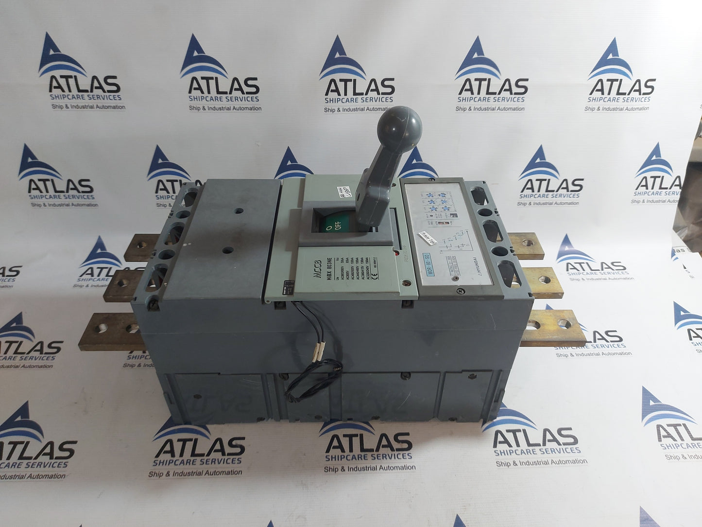 HYUNDAI HIBX 803NE MOLDED CASE CIRCUIT BREAKER 3 POLE 800A
