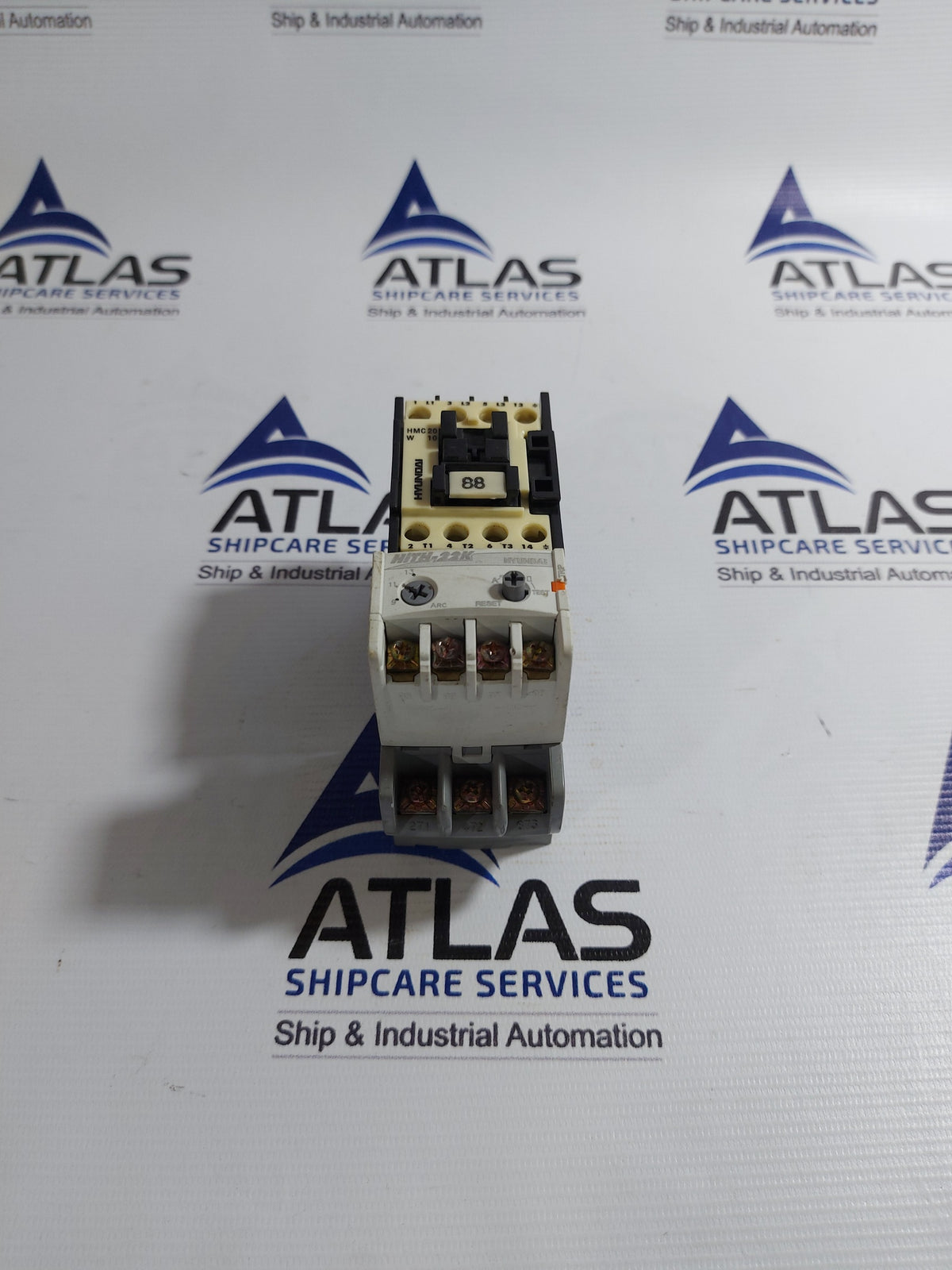 HYUNDAI HMC 20 W 10 MAGNETIC CONTACTOR WITH HiTH-22K THERMAL OVERLOAD RELAY