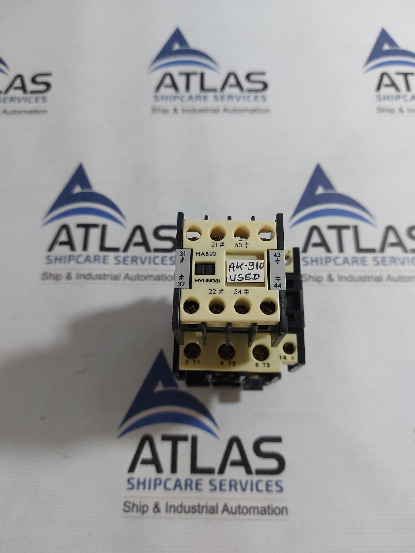 HYUNDAI HMC37 CONTACTOR WITH HAB22 AUXLIARY CONTACT BLOCK