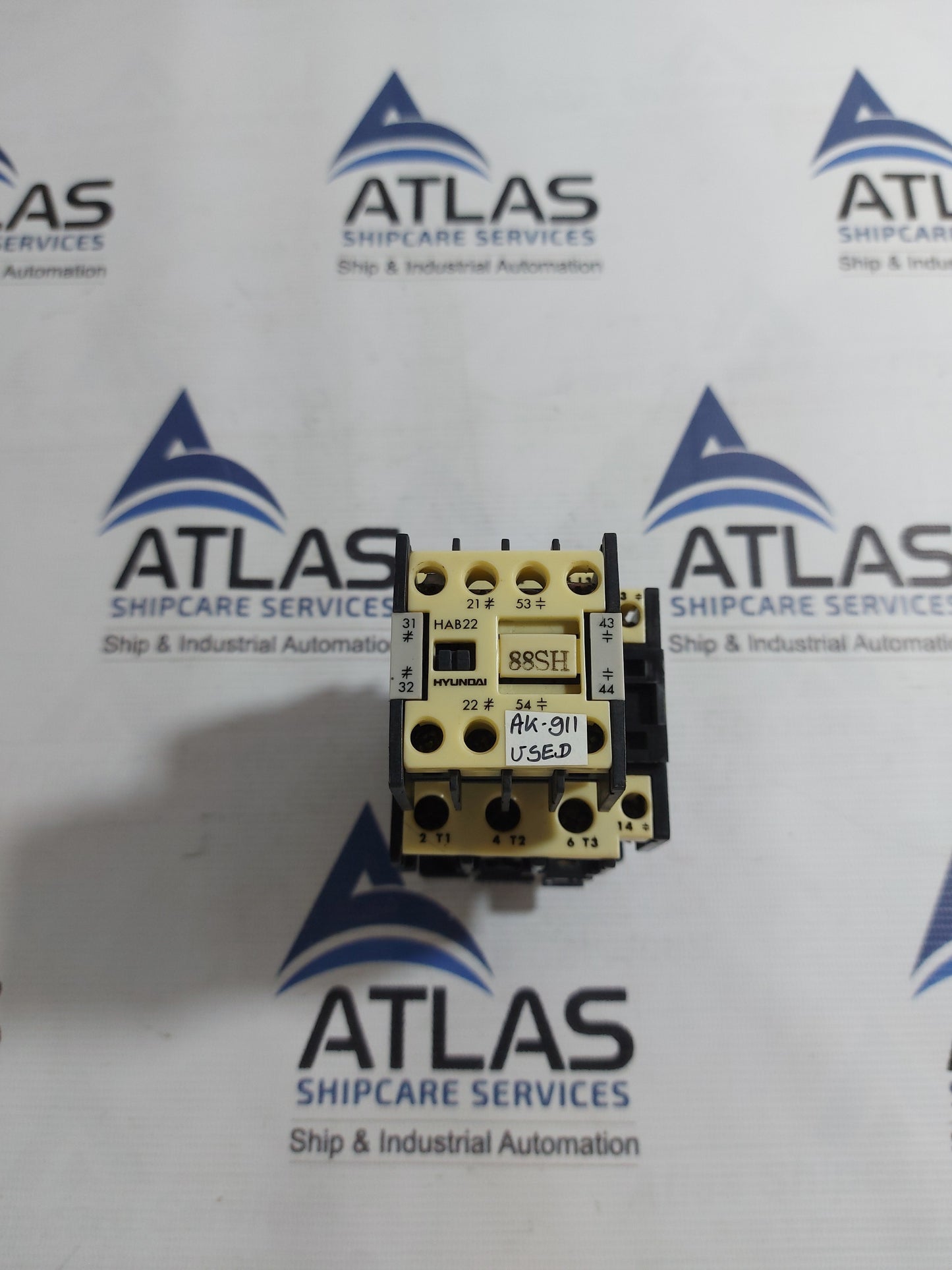 HYUNDAI HMC 37 CONTACTOR WITH HAB22 AUXLIARY CONTACT BLOCK