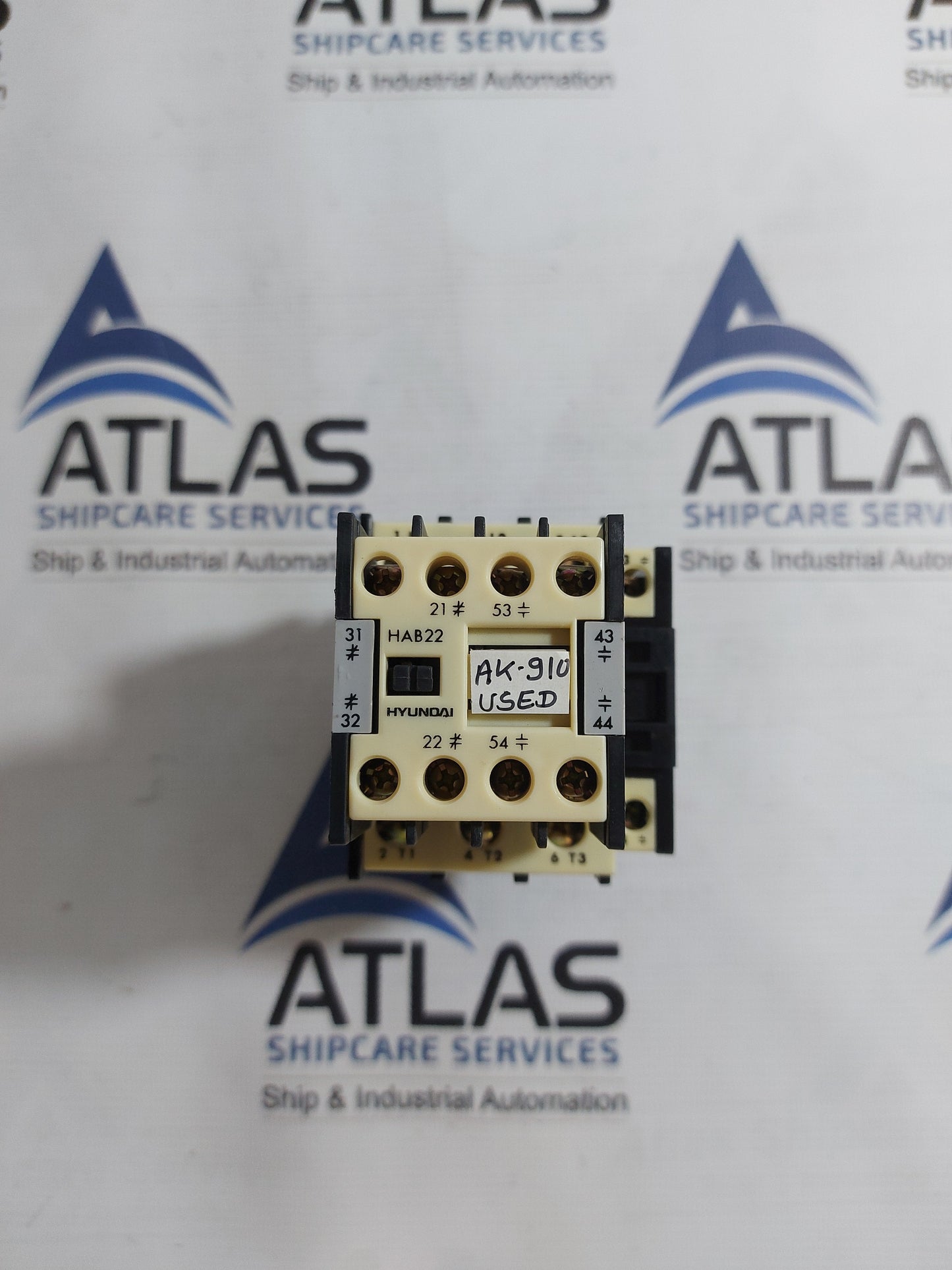 HYUNDAI HMC37 CONTACTOR WITH HAB22 AUXLIARY CONTACT BLOCK