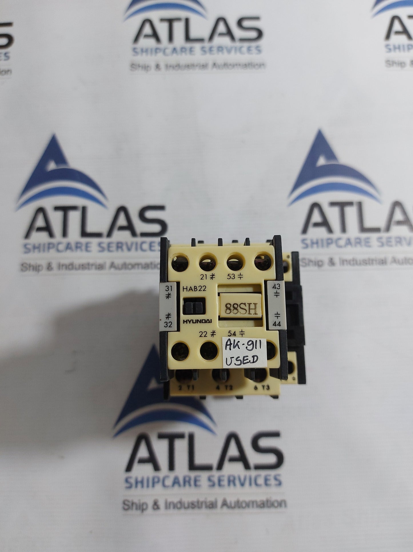 HYUNDAI HMC 37 CONTACTOR WITH HAB22 AUXLIARY CONTACT BLOCK