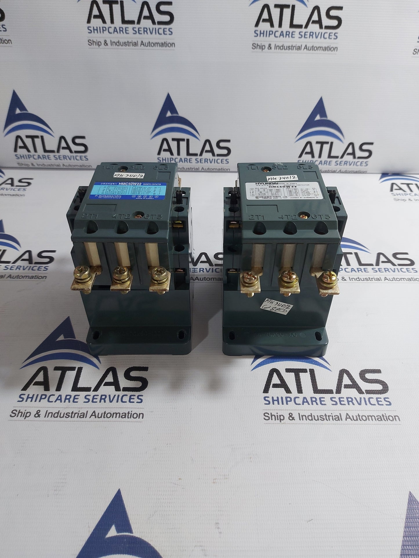 HYUNDAI HMC50W22 MAGNETIC CONTACTOR 190-220V 75A