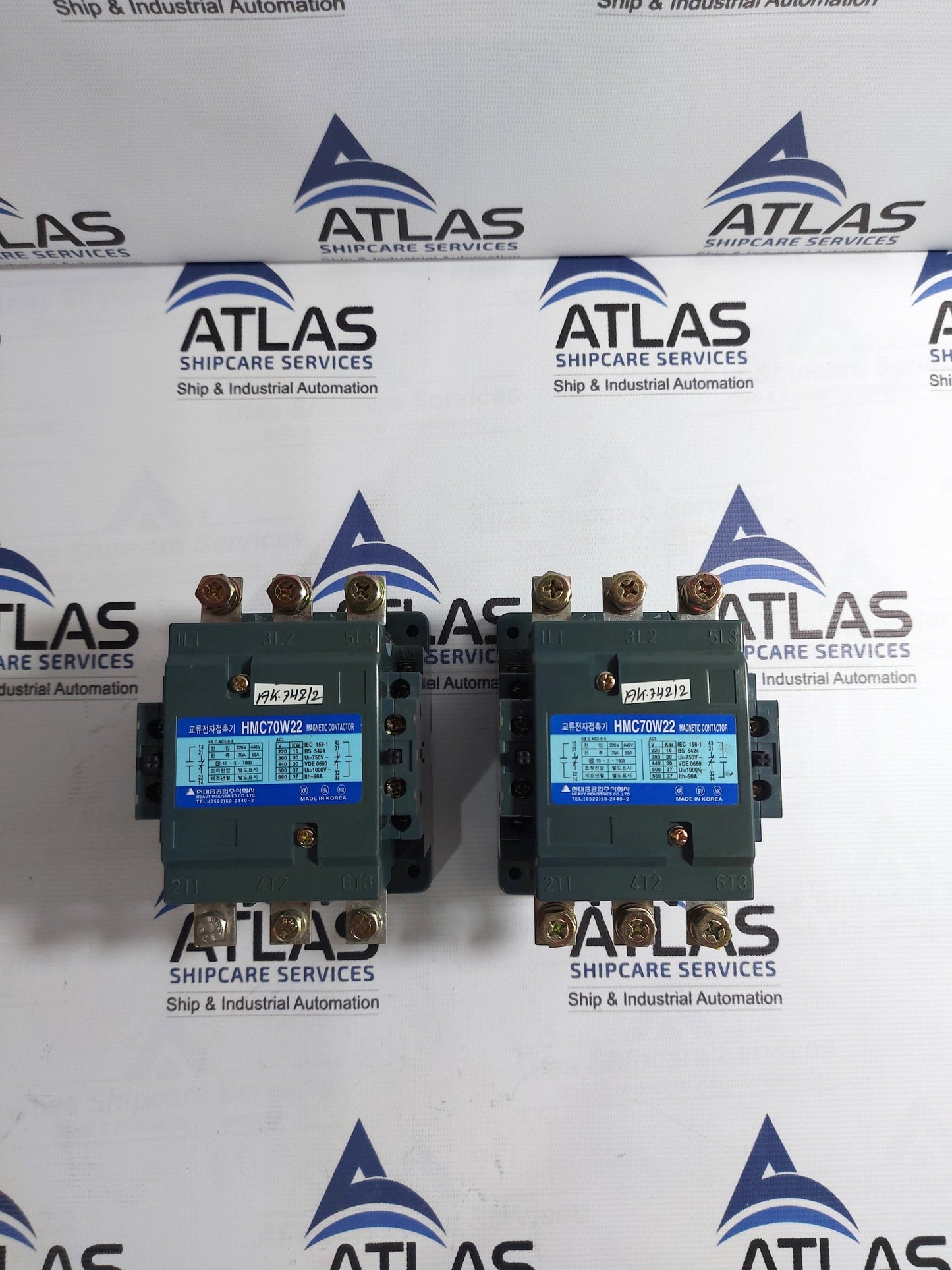 HYUNDAI HMC70W22 MAGNETIC CONTACTOR 190-220V 90A