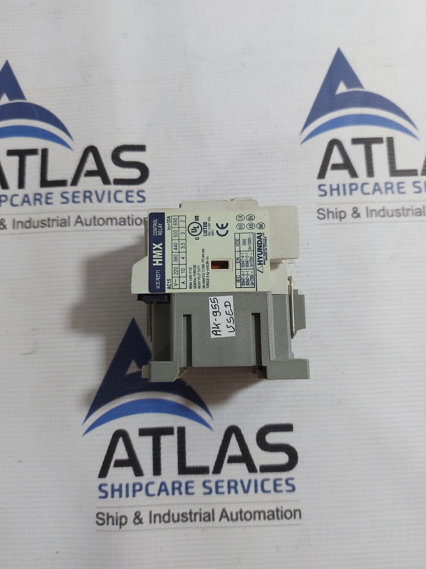 HYUNDAI HMX 31 CONTROL RELAY 100/110V 20A