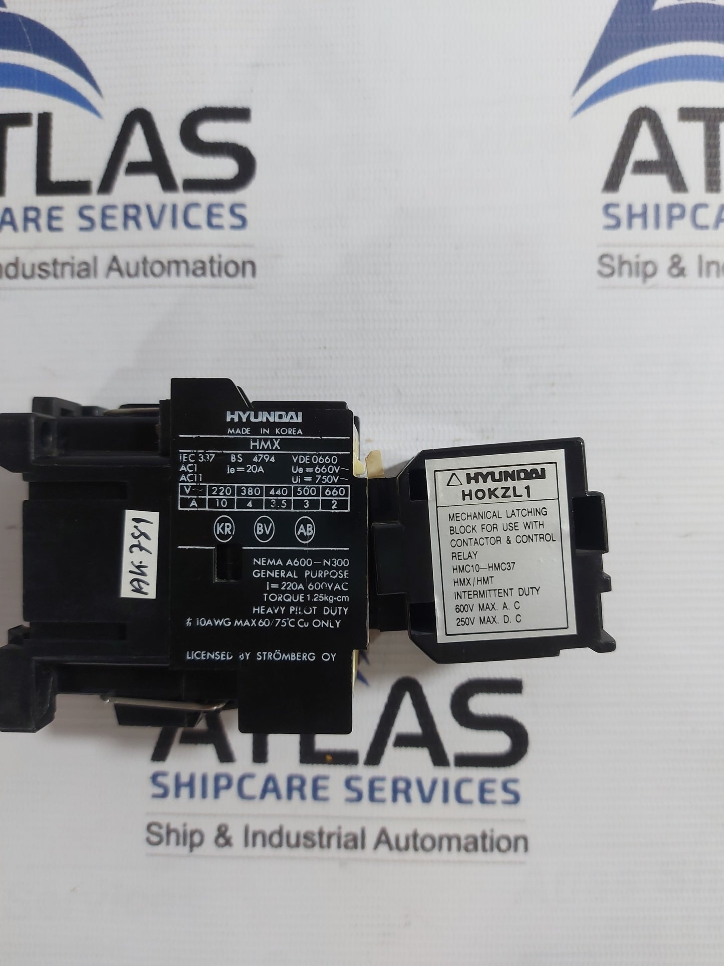 HYUNDAI HOK ZL1 MECHANICAL LATCHING BLOCK
