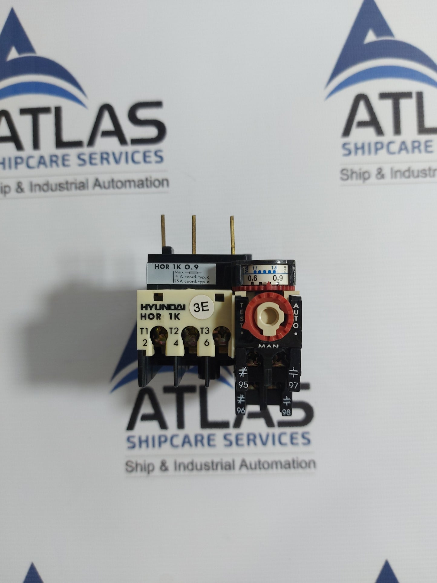 HYUNDAI HOR 1K 0.9 THERMAL OVERLOAD RELAY 660V~ 5A