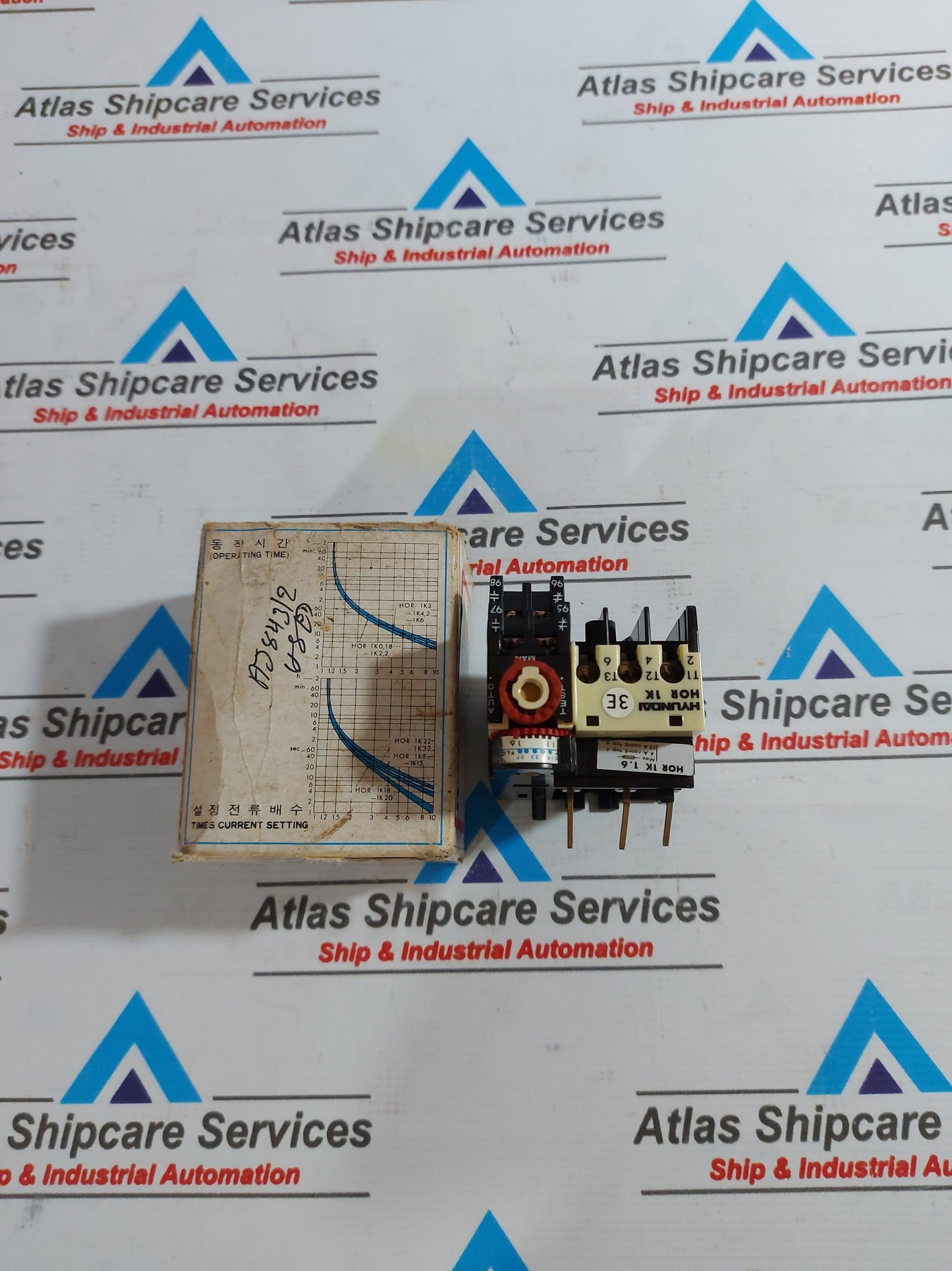 HYUNDAI HOR 1K 1.6 THERMAL OVERLOAD RELAY 5A 660V~