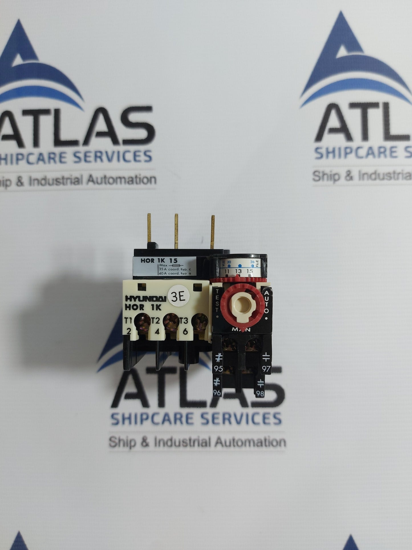 HYUNDAI HOR 1K 15 THERMAL OVERLOAD RELAY&nbsp;660V~ 5A